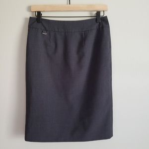 Gray Calvin Klein Pencil Skirt